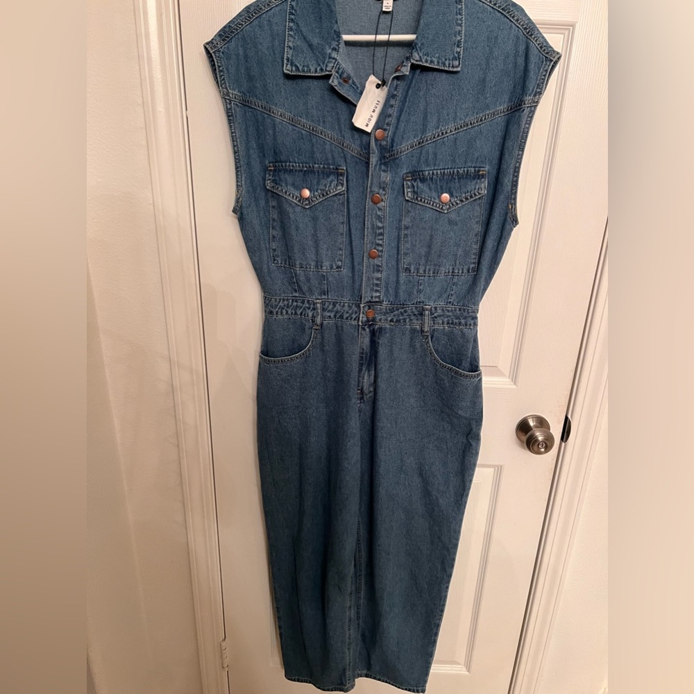 Denim jumpsuit
